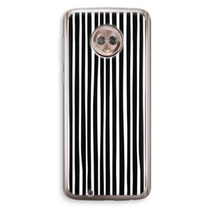 Stripes: Motorola Moto G6 Transparant Hoesje