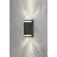 Konstsmide Modena Aites II 7519-750 Buitenlamp (wand) Halogeen GU10 70 W Zwart