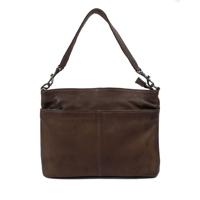 Bear Design Schoudertas / Handtas Callisto-Pelle Donker Bruin