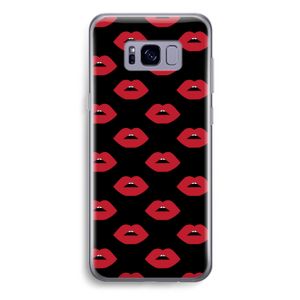 Lips: Samsung Galaxy S8 Plus Transparant Hoesje