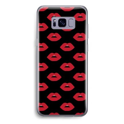 Lips: Samsung Galaxy S8 Plus Transparant Hoesje