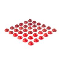 Grapat Mandala Halve Bollen - 36 Houten Half Spheres (12 mm)
