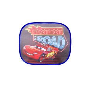 Set van 2x stuks Disney Cars auto zonneschermen 44 x 36 cm   -