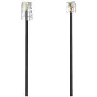 Hama DSL Aansluitkabel [1x RJ11-stekker 6p4c - 1x RJ45-stekker 8p4c] 6 m Zwart