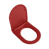Toiletzitting Mondiaz Lavie | Sofclose met quick-release | Duroplast | Fire (rood) Toiletzitting Mondiaz Lavie | Sofclose met quick-release | Duroplast | Fire (rood)