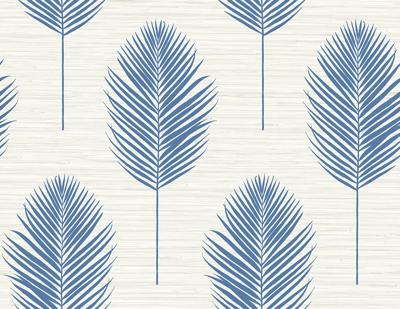 Dutch Wallcoverings Inlay Bali Fern Beige/Blue
