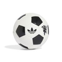 adidas Manchester United Originals Mini Voetbal Maat 1 Wit Zwart - thumbnail