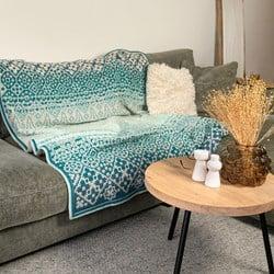 Manic Mirror Blanket Beach Garenpakket - Exclusief Patroon