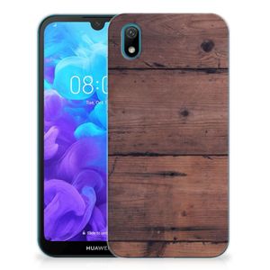 Huawei Y5 (2019) Bumper Hoesje Old Wood