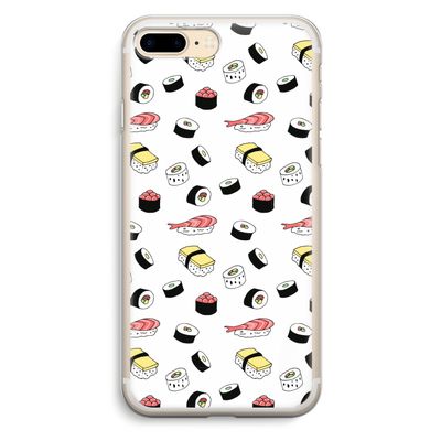 Sushi time: iPhone 7 Plus Transparant Hoesje