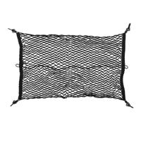 ProPlus Elastische kofferbak bagagenet - 80 x 50 cm - kofferbaknet - zwart