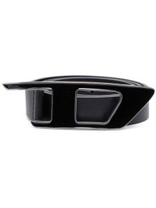 Diesel ceinture B-Dlogo II en cuir - Noir