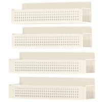 Magnetisch kruidenrek eenvoudig te plaatsen zonder boren, Crèmewit