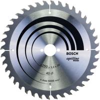 Bosch Accessoires Cirkelzaagblad Optiline Wood 250 x 30 x 3,2 mm, 40 1st - 2608640728 - thumbnail