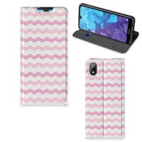 Huawei Y5 (2019) | Hoesje met Magneet | Waves Roze