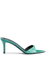 Giuseppe Zanotti sandales Intriigo 70 mm en cuir - Bleu - thumbnail