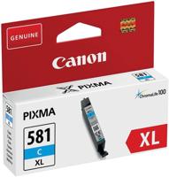 Canon inktcartridge CLI-581C XL, 170 foto&apos;s, OEM 2049C001, cyaan