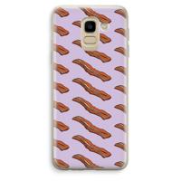 Bacon to my eggs #2: Samsung Galaxy J6 (2018) Transparant Hoesje