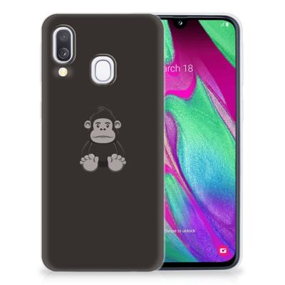 Samsung Galaxy A40 Telefoonhoesje met Naam Gorilla Samsung Galaxy A40 Telefoonhoesje met Naam Gorilla