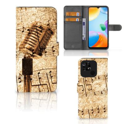 Xiaomi Redmi 10C | Telefoonhoesje met foto | Bladmuziek