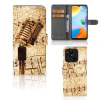 Xiaomi Redmi 10C | Telefoonhoesje met foto | Bladmuziek