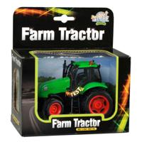 Kids Globe tractor met licht en geluid, 1:32 Kids Globe tractor met licht en geluid, 1:32