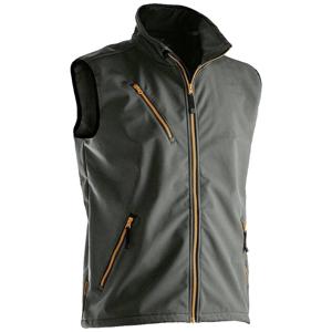 Jobman J7502-dunkelgrau-XXXL Jacket Light Softshell vest Maat: XXXL Donkergrijs