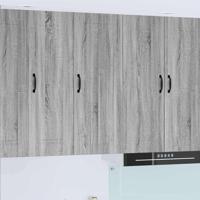 Keukenkast aan de muur met plank Grijs Sonoma 40 x 31 x 100 cm Keukenkast aan de muur met plank Grijs Sonoma 40 x 31 x 100 cm