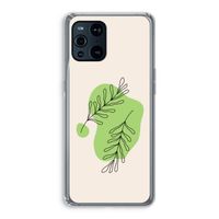 Beleaf in you: Oppo Find X3 Transparant Hoesje