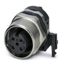 Phoenix Contact 1436564 Sensor/actuator inbouwconnector M12 Aantal polen (sensoren): 4 Bus, inbouw 10 stuk(s)