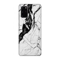 Witte marmer 2: Volledig geprint Samsung Galaxy S20 Plus Hoesje