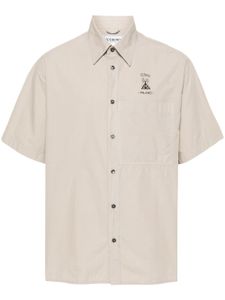 Iceberg chemise à logo imprimé - Gris