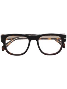 Eyewear by David Beckham lunettes de vue à monture carrée - Marron