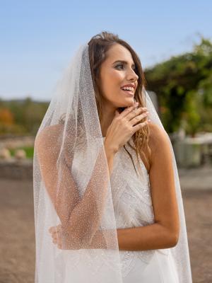 Novias Trita sluier - 270 cm