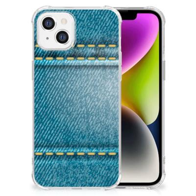iPhone 14 Anti Shock Bumper Case Jeans iPhone 14 Anti Shock Bumper Case Jeans