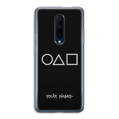 Squid Game: OnePlus 7 Pro Transparant Hoesje