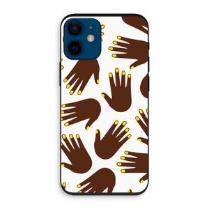 Hands dark: iPhone 12 mini Biologisch afbreekbaar hoesje