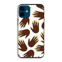 Hands dark: iPhone 12 mini Biologisch afbreekbaar hoesje