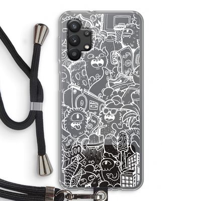 Vexx City #2: Samsung Galaxy A32 5G Transparant Hoesje met koord