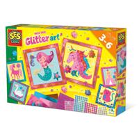SES Creative Knoeivrije glitter kunst