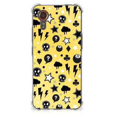 Extreme Case Samsung Galaxy Xcover 7 Punk Geel Extreme Case Samsung Galaxy Xcover 7 Punk Geel