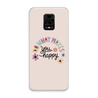 Happy days: Xiaomi Redmi Note 10 Lite Transparant Hoesje