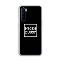 Negenduust black: OnePlus Nord Transparant Hoesje