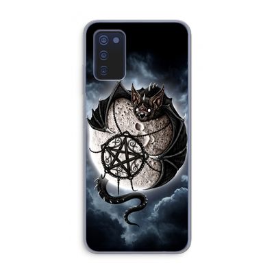 Volle maan: Samsung Galaxy A03s Transparant Hoesje
