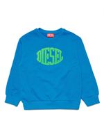 Diesel Kids sweat S-Bell en coton - Bleu