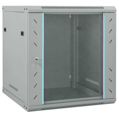 Netwerk kabinet met opslag Grijs 60 x 60 x 65 cm Staal
