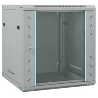 Netwerk kabinet met opslag Grijs 60 x 60 x 65 cm Staal
