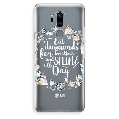 Diamonds: LG G7 Thinq Transparant Hoesje