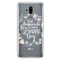 Diamonds: LG G7 Thinq Transparant Hoesje