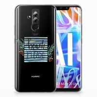 Huawei Mate 20 Lite Telefoonhoesje met Naam Boho Beach - thumbnail